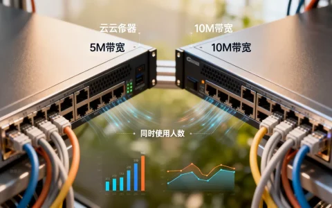 云服务器5M和10M带宽差距大吗？10M带宽够几个人同时用