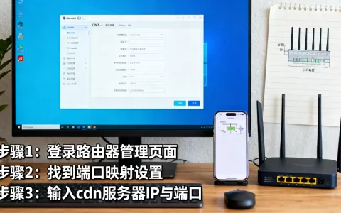 端口映射cdn怎么配置？端口映射cdn设置教程