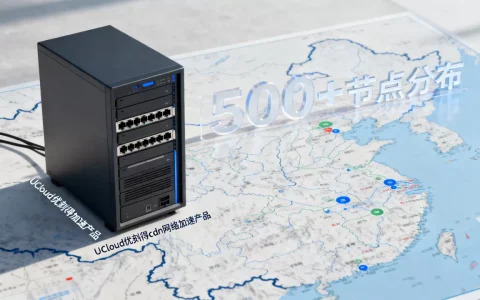 UCloud优刻得cdn网络加速产品介绍及500+节点分布