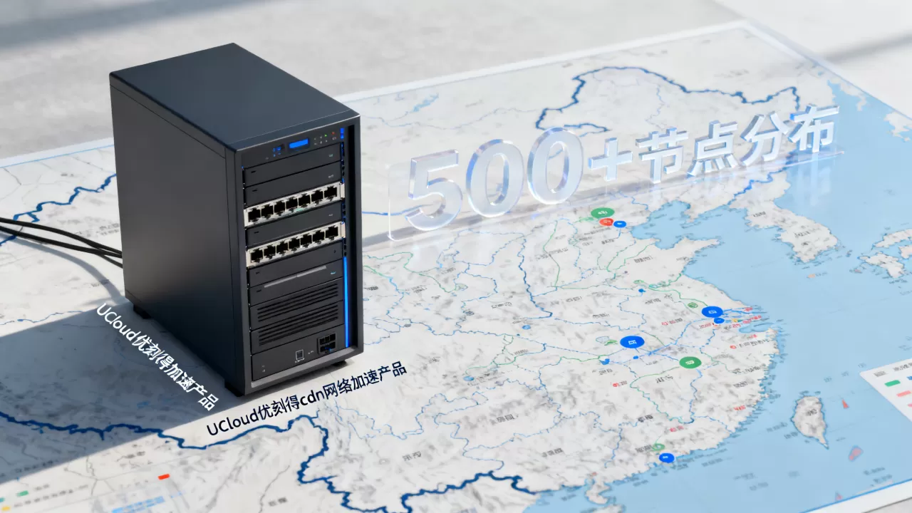 UCloud优刻得cdn网络加速产品介绍及500+节点分布