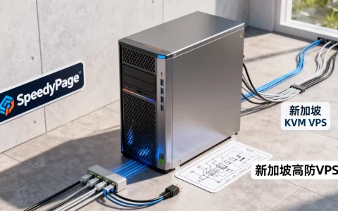 SpeedyPage新加坡KVM VPS九折真的划算吗？新加坡高防VPS推荐