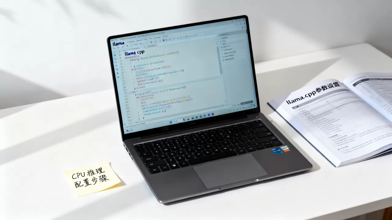llama.cpp如何用CPU推理？llama.cpp CPU推理配置教程