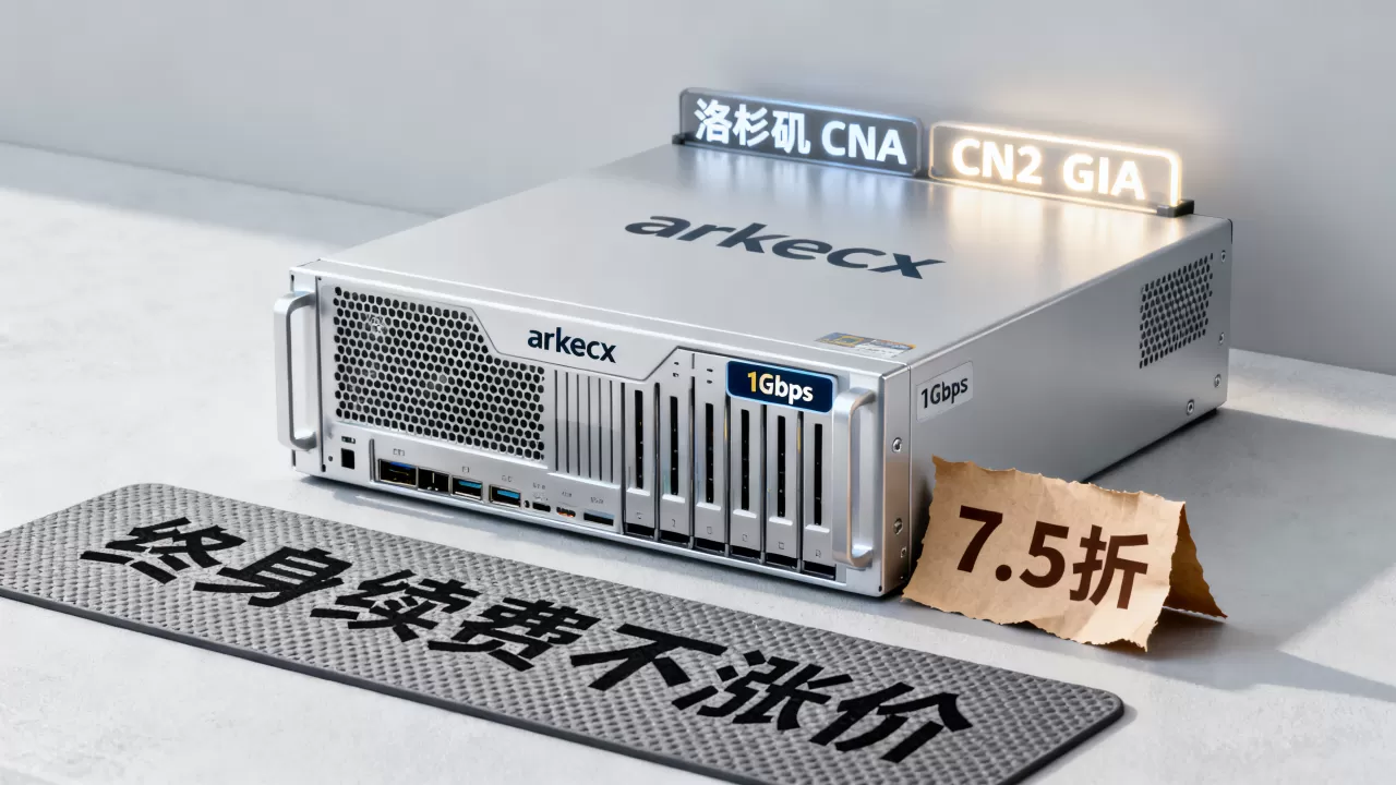 arkecx国庆节活动1Gbps带宽终身7.5折续费不涨价是真的吗?洛杉矶CN2 GIA服务器租用推荐 arkecx国庆节活动1Gbps带宽终身7.5折续费不涨价是真的吗?洛杉矶CN2 GIA服务器租用推荐
