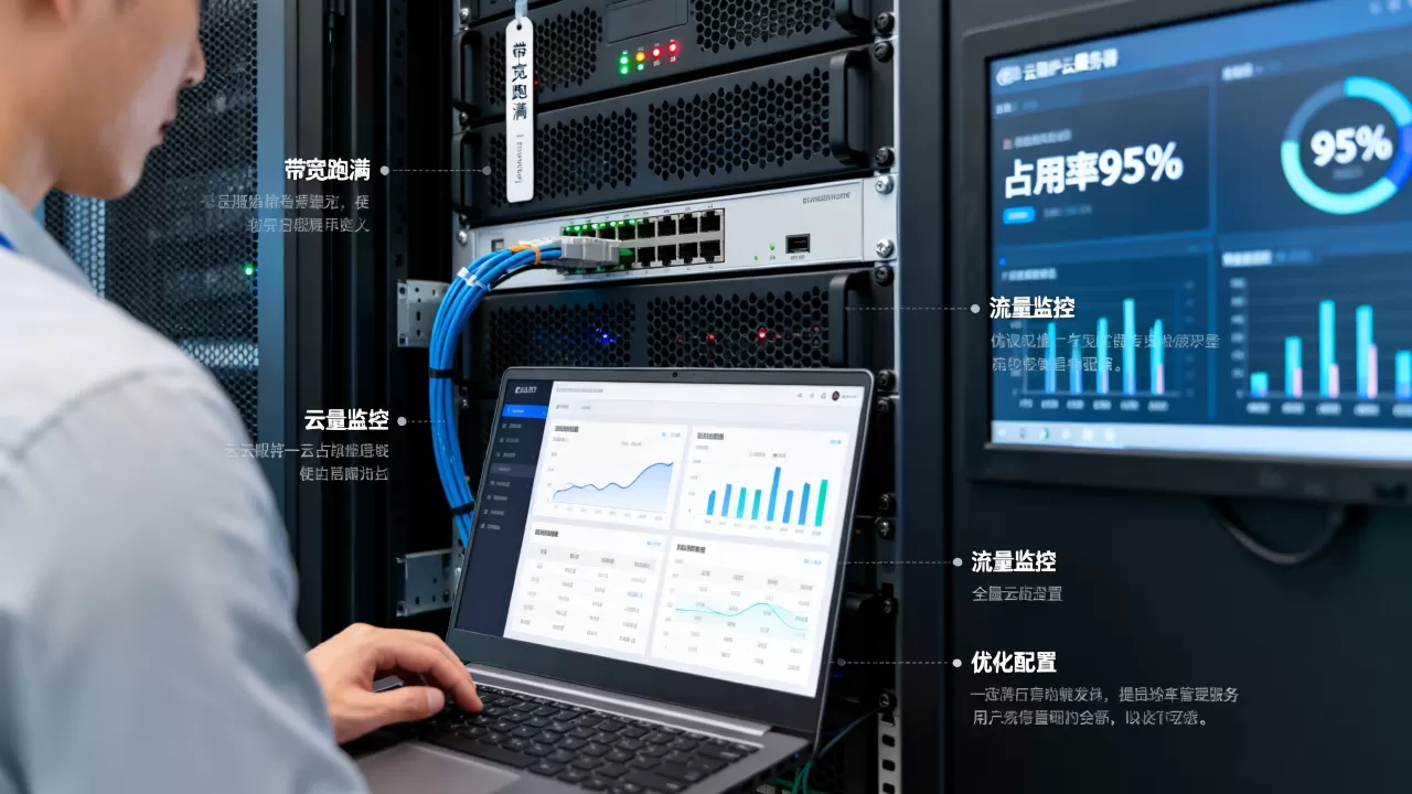 云服务器带宽跑满了怎么办？服务器带宽占用率高怎么解决
