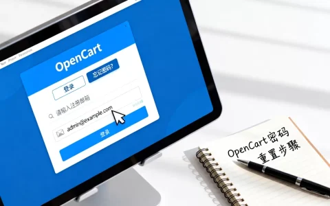 OpenCart后台密码忘了怎么办？如何重置管理员密码