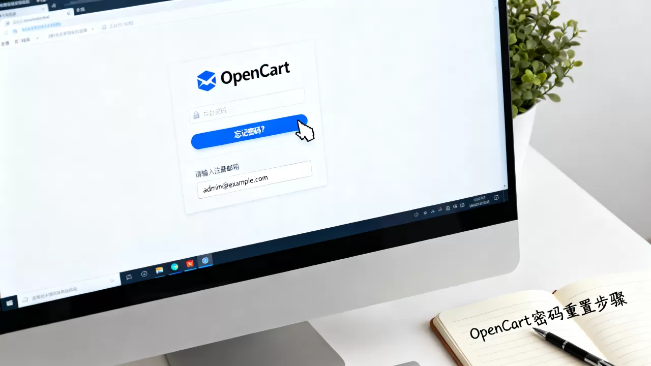 OpenCart后台密码忘了怎么办？如何重置管理员密码