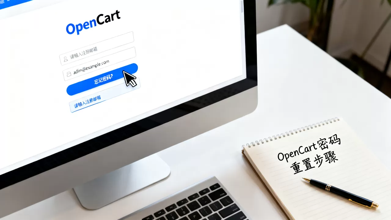OpenCart后台密码忘了怎么办？如何重置管理员密码