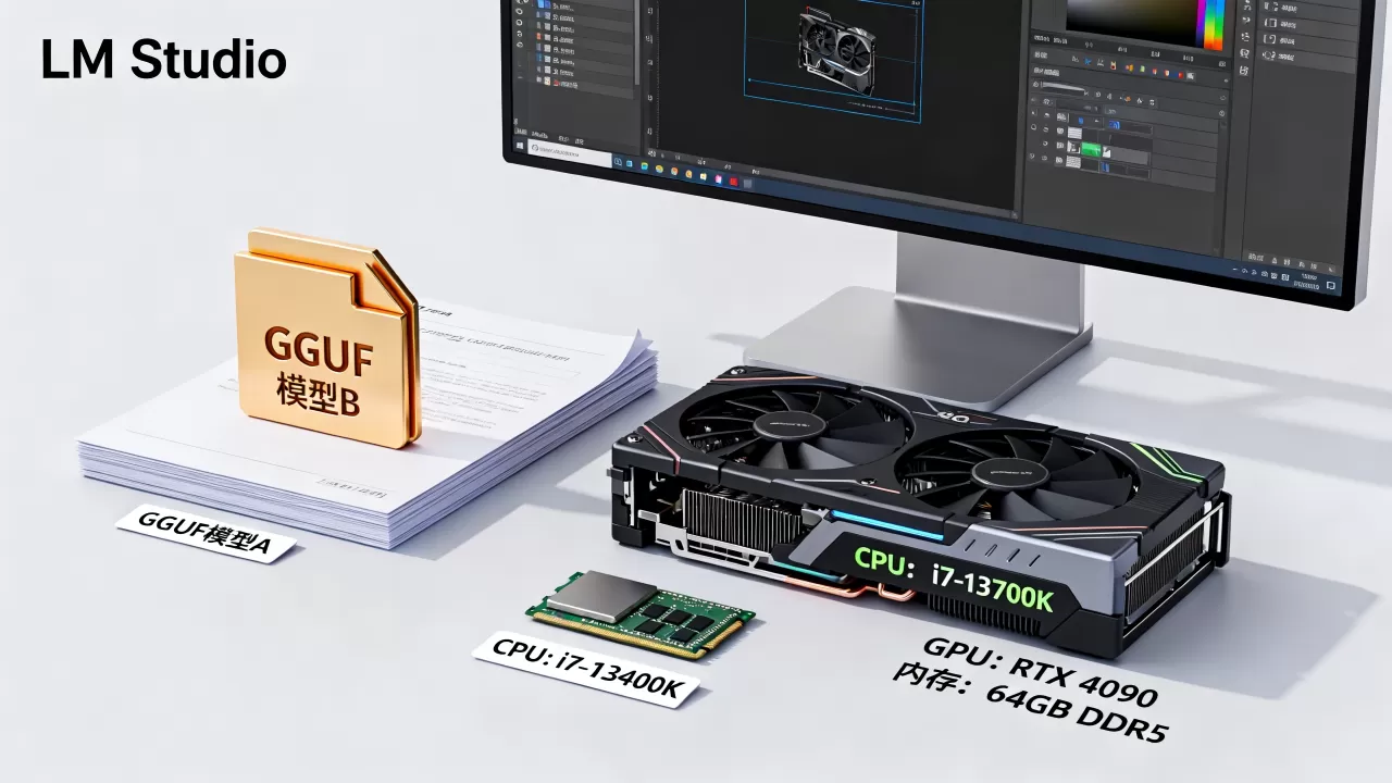 LM Studio的GGUF模型怎么选?如何根据硬件配置选择合适模型 LM Studio的GGUF模型怎么选?如何根据硬件配置选择合适模型
