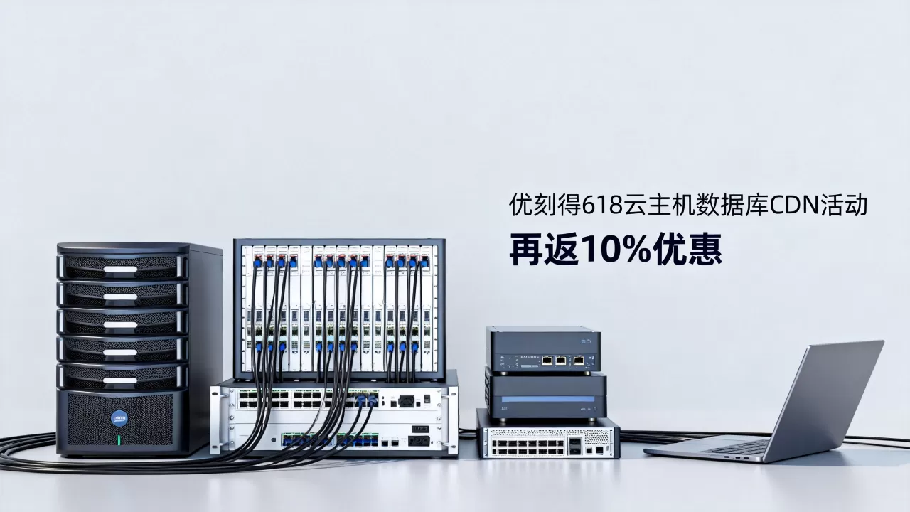 优刻得618云主机数据库CDN活动价再返10%怎么买最划算 优刻得618云主机数据库CDN活动价再返10%怎么买最划算
