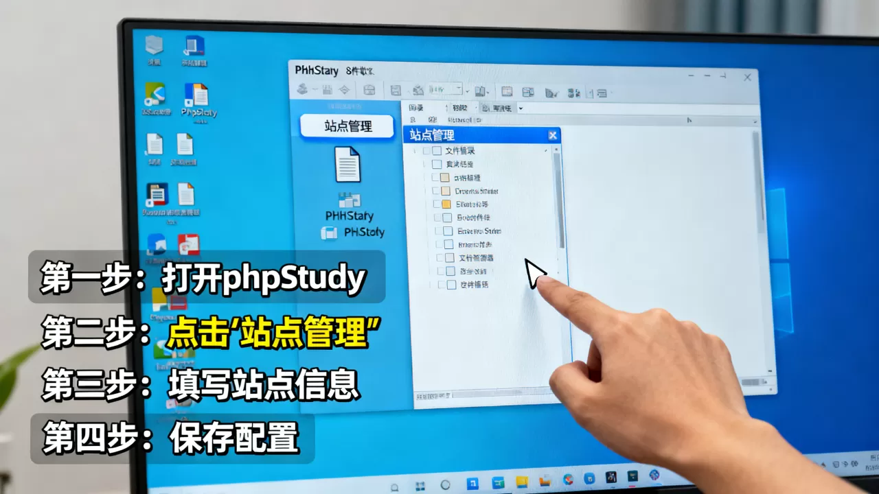 phpStudy如何创建和管理站点?phpStudy新建站点详细步骤 phpStudy如何创建和管理站点?phpStudy新建站点详细步骤