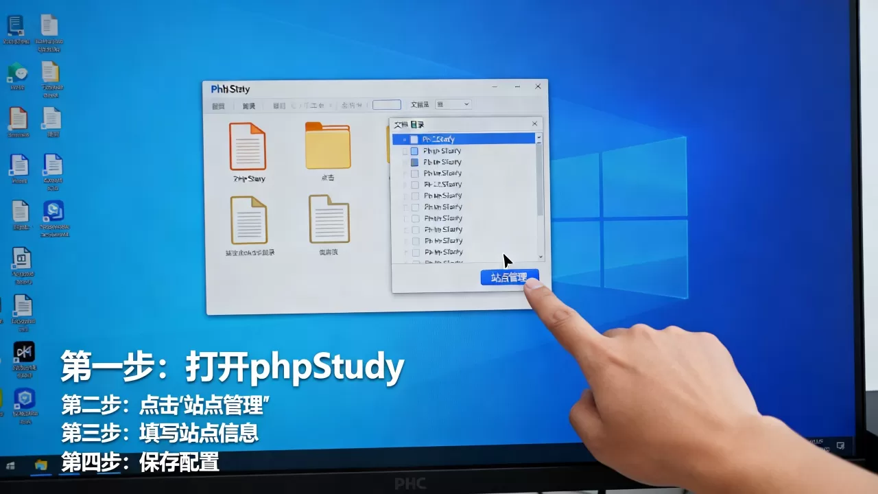 phpStudy如何创建和管理站点?phpStudy新建站点详细步骤 phpStudy如何创建和管理站点?phpStudy新建站点详细步骤