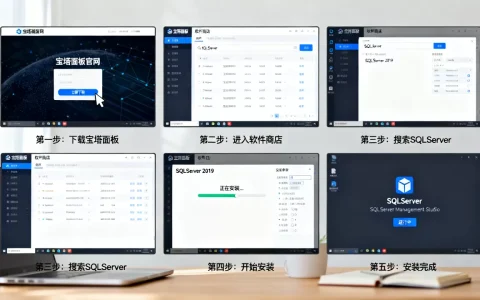 宝塔面板怎么安装SQLServer？详细安装步骤