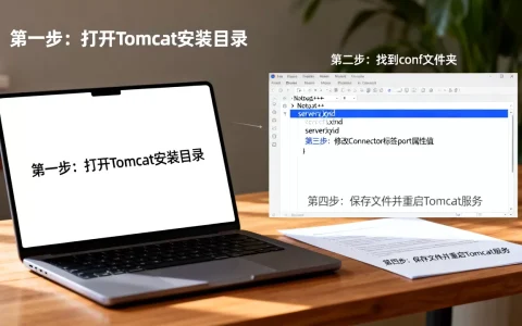Tomcat怎么修改端口号？修改端口号的具体步骤
