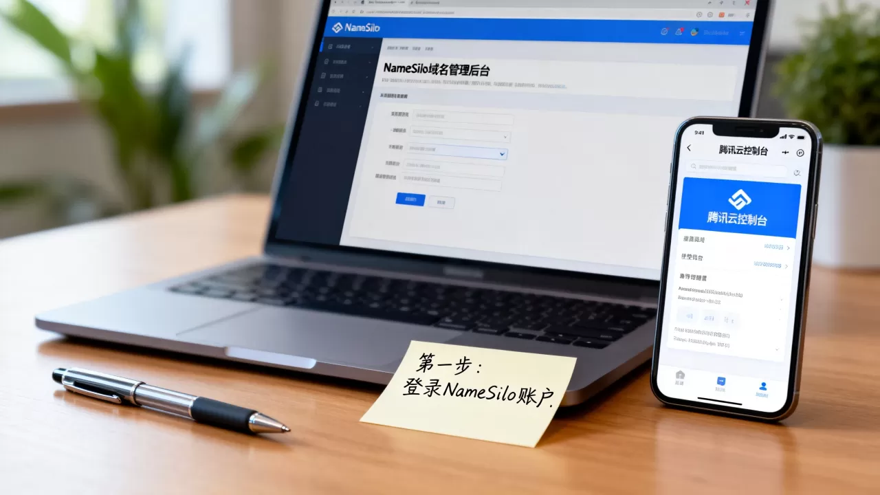 NameSilo域名如何转入腾讯云？域名转入腾讯云详细教程