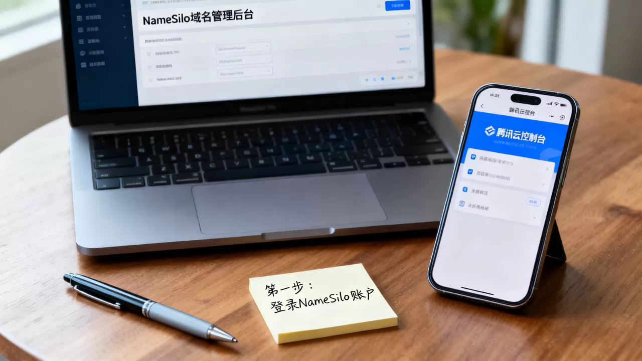 NameSilo域名如何转入腾讯云？域名转入腾讯云详细教程