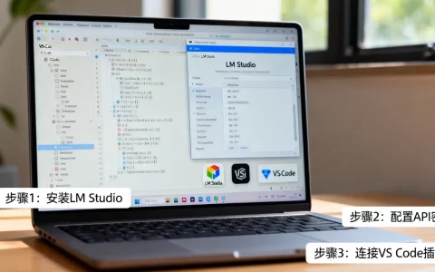 LM Studio怎么和VS Code配合？VS Code配置LM Studio教程