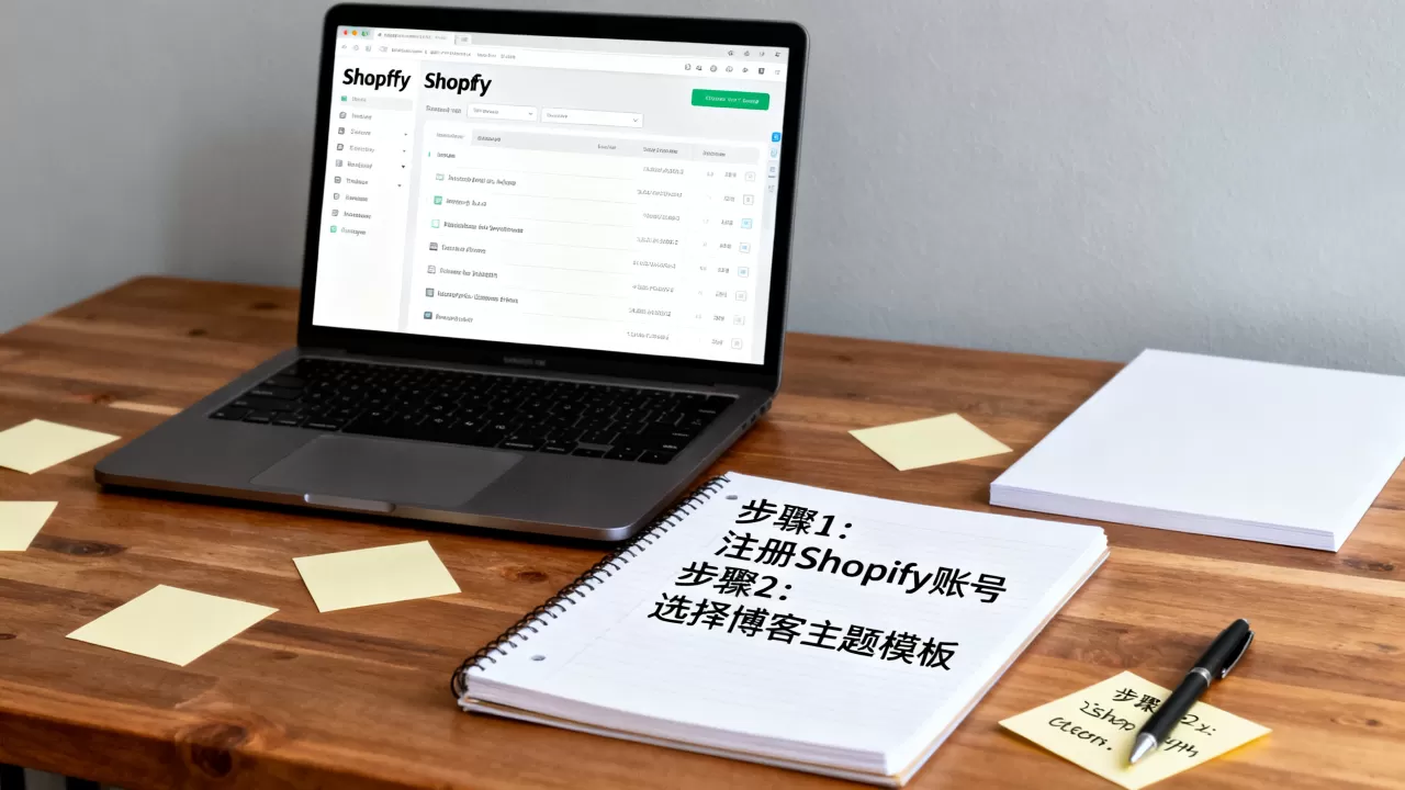 如何用Shopify搭建博客？新手建站教程