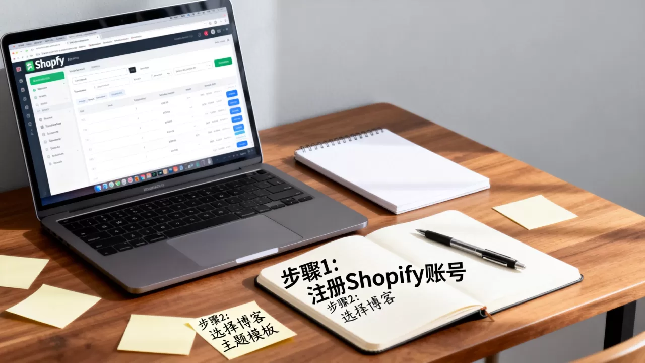 如何用Shopify搭建博客？新手建站教程