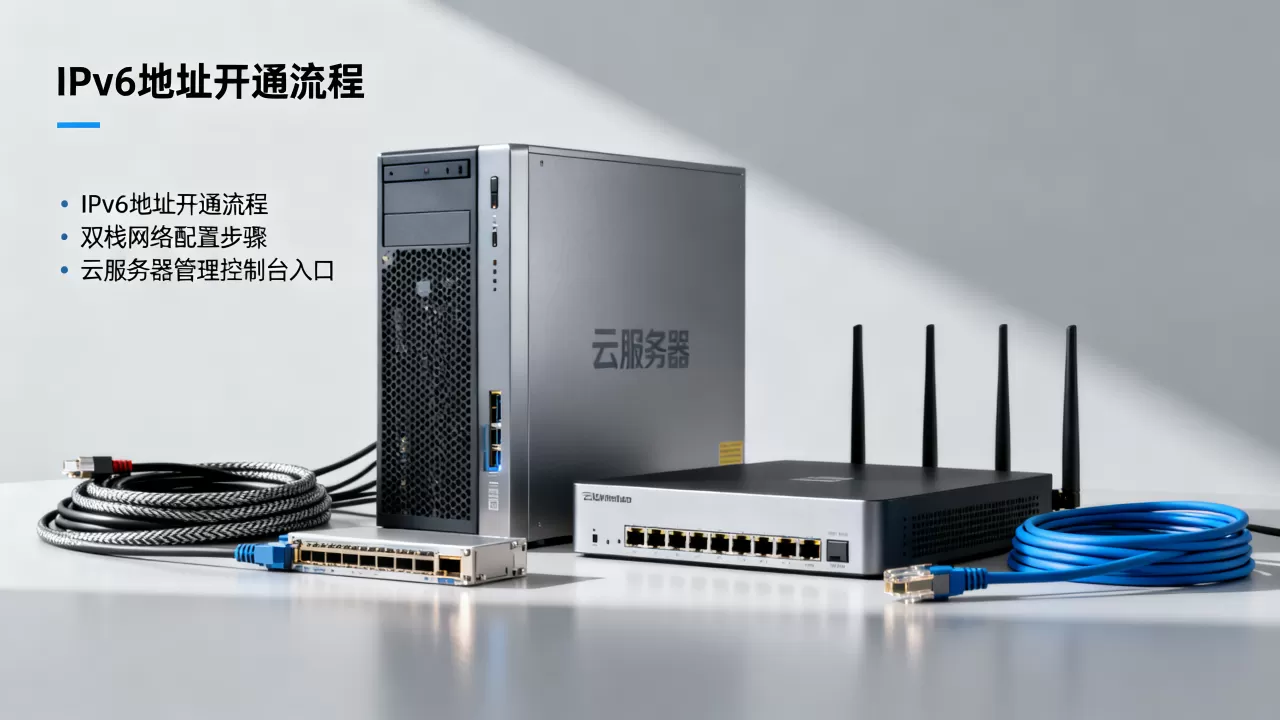 云服务器IPv6地址怎么开通使用?如何配置IPv6双栈网络 云服务器IPv6地址怎么开通使用?如何配置IPv6双栈网络