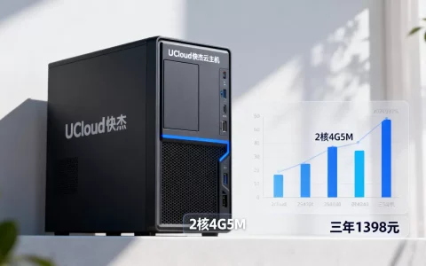 UCloud快杰云主机性能如何？2核4G5M三年1398元值得买吗