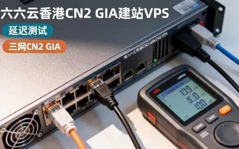 六六云香港CN2 GIA建站VPS延迟低吗？香港三网CN2 GIA建站VPS测评