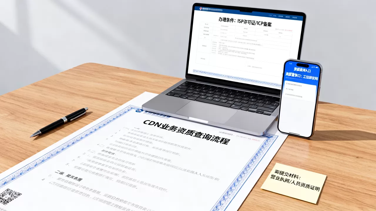 CDN业务资质怎么查?办理cdn经营许可证需要什么条件 CDN业务资质怎么查?办理cdn经营许可证需要什么条件