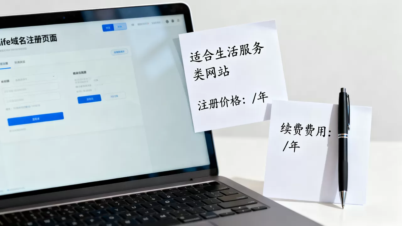 life域名怎么样适合哪些网站？life域名注册价格及续费费用