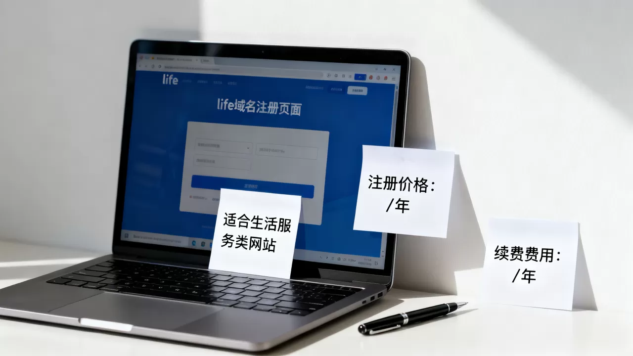 life域名怎么样适合哪些网站？life域名注册价格及续费费用