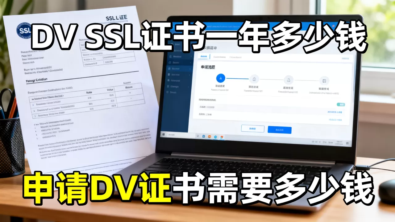 DV SSL证书一年多少钱？申请DV证书需要多少钱