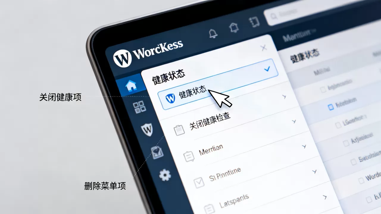 WordPress健康状态面板和菜单项如何删除?怎么彻底关闭WordPress健康检查 WordPress健康状态面板和菜单项如何删除?怎么彻底关闭WordPress健康检查