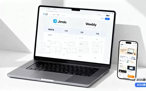 Jimdo和Weebly哪个建站平台更好？2026最新建站工具对比