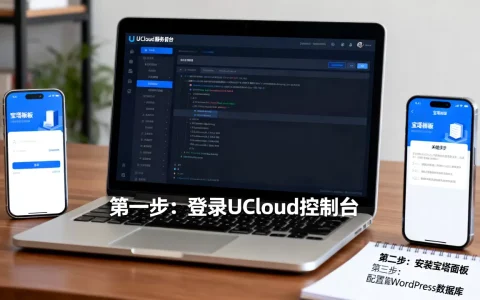如何用UCloud和宝塔快速搭建WP博客？宝塔面板安装WordPress详细教程