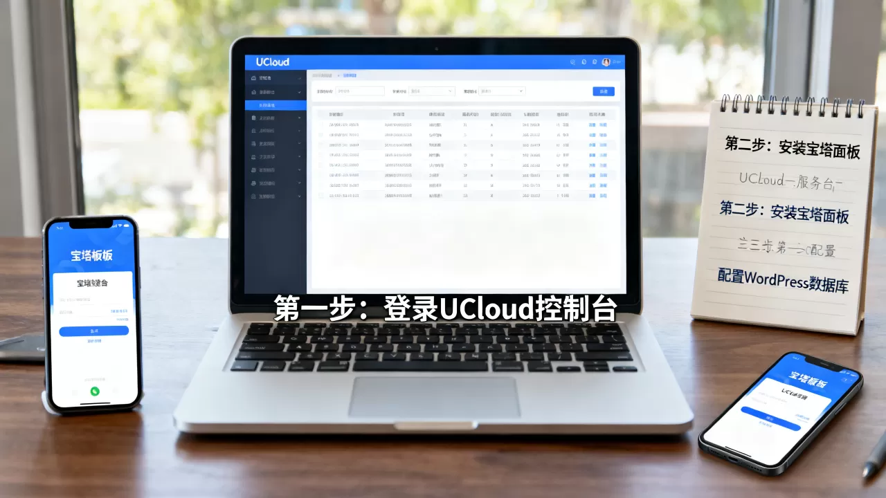 如何用UCloud和宝塔快速搭建WP博客?宝塔面板安装WordPress详细教程 如何用UCloud和宝塔快速搭建WP博客?宝塔面板安装WordPress详细教程