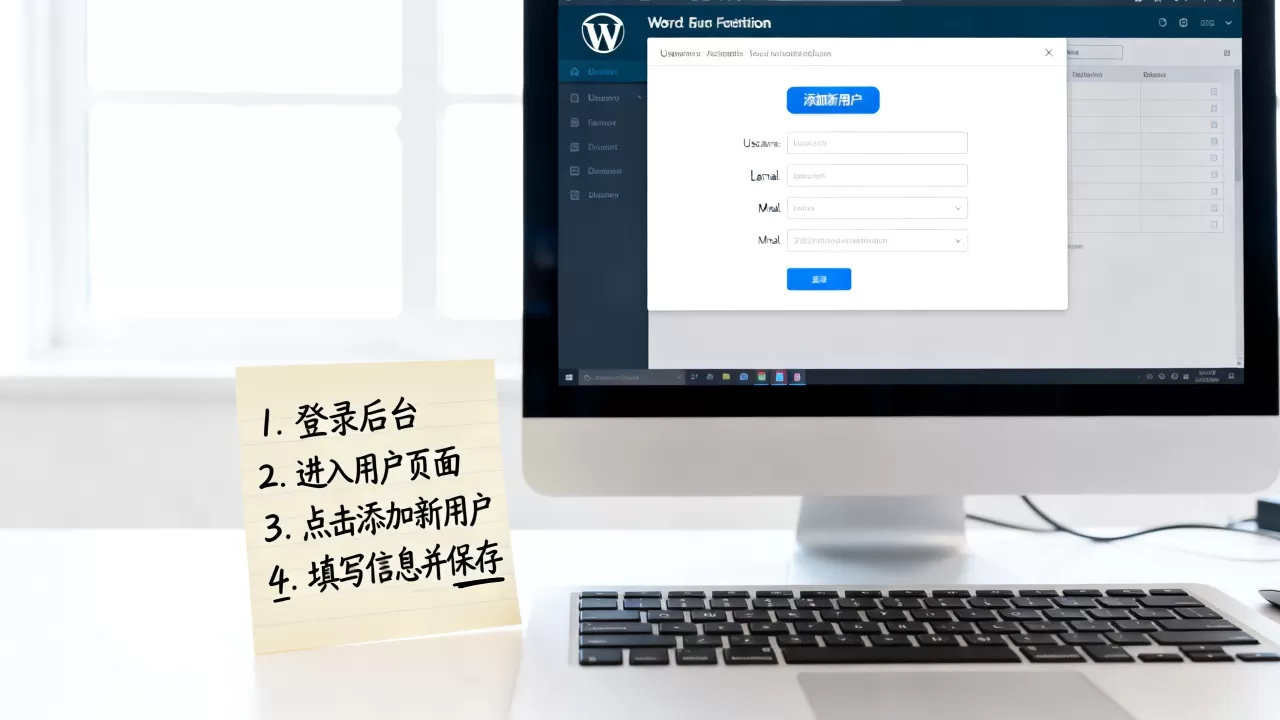 如何在WordPress后台手动添加新用户?WordPress添加新用户教程 如何在WordPress后台手动添加新用户?WordPress添加新用户教程