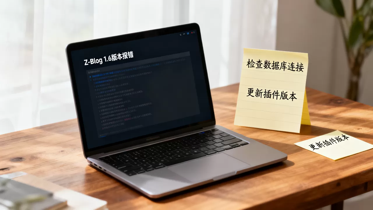 Z-Blog 1.6版本报错怎么解决？Z-Blog 1.6版本报错原因