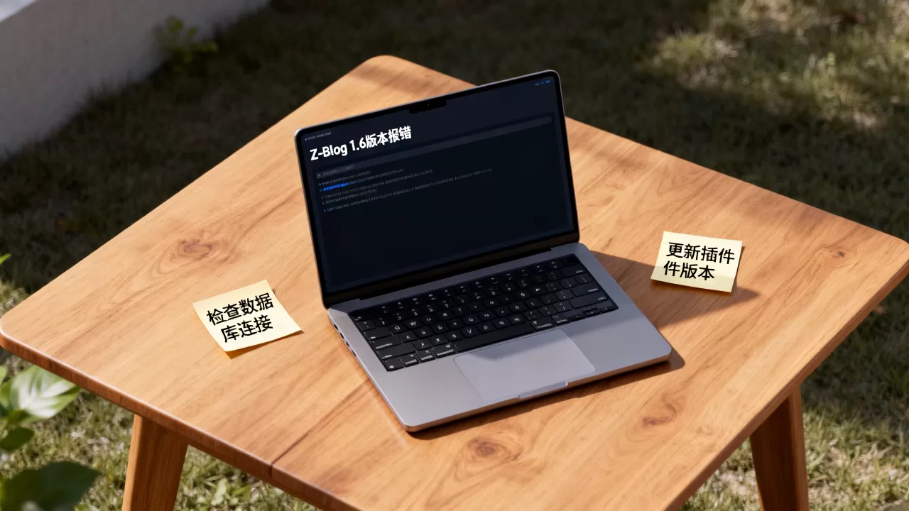 Z-Blog 1.6版本报错怎么解决？Z-Blog 1.6版本报错原因