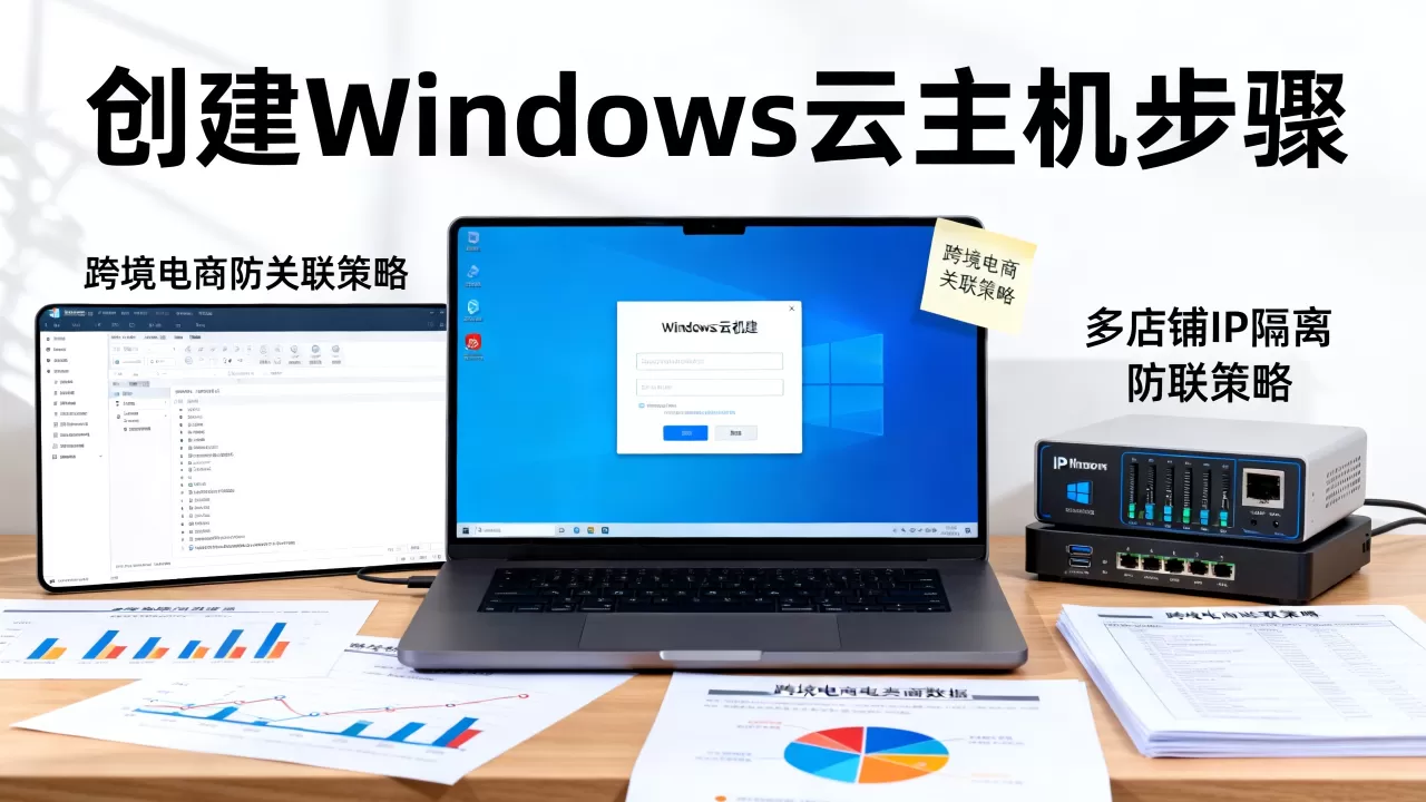 如何创建Windows云主机?跨境电商多店铺防关联方案 如何创建Windows云主机?跨境电商多店铺防关联方案