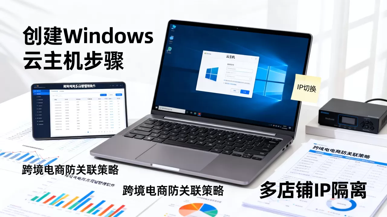如何创建Windows云主机?跨境电商多店铺防关联方案 如何创建Windows云主机?跨境电商多店铺防关联方案