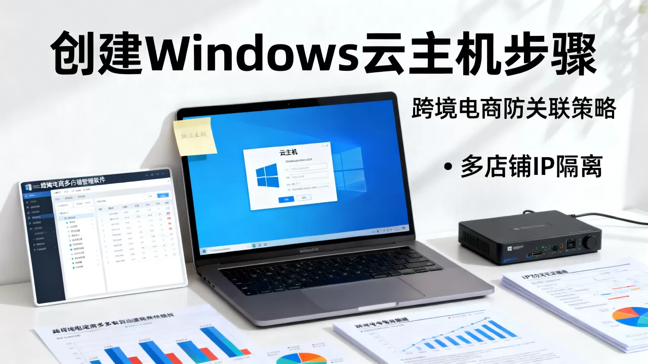 如何创建Windows云主机?跨境电商多店铺防关联方案 如何创建Windows云主机?跨境电商多店铺防关联方案