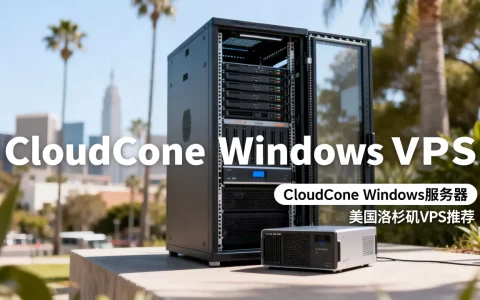 CloudCone Windows服务器多少钱？美国洛杉矶VPS推荐