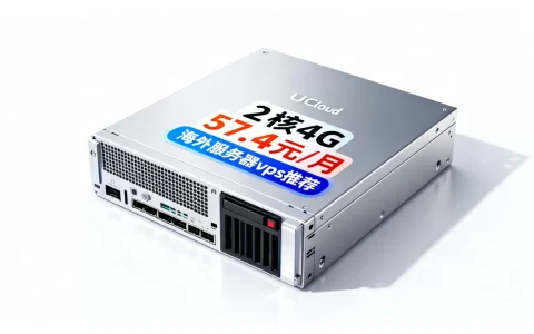 UCloud海外云主机2核4G真的只要57.4元吗，海外服务器vps推荐