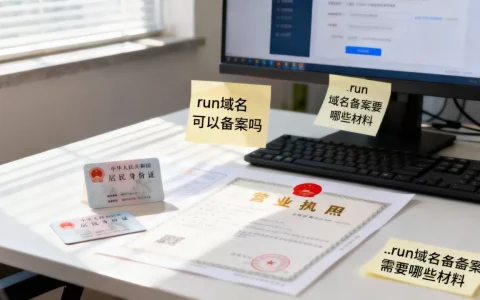 run域名可以备案吗，.run域名备案需要哪些材料