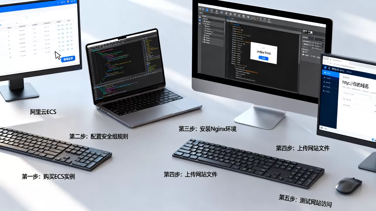 阿里云ECS如何从零搭建网站?新手建站全流程教程 阿里云ECS如何从零搭建网站?新手建站全流程教程