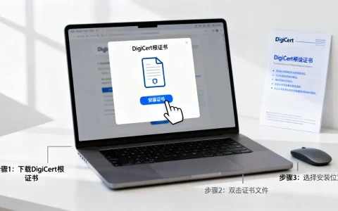 C\C如何安装DigiCert根证书？安装失败怎么解决