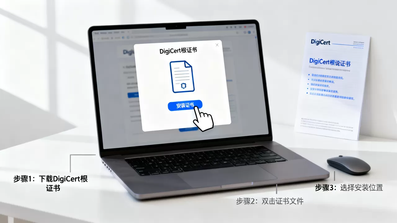 CC如何安装DigiCert根证书?安装失败怎么解决 CC如何安装DigiCert根证书?安装失败怎么解决