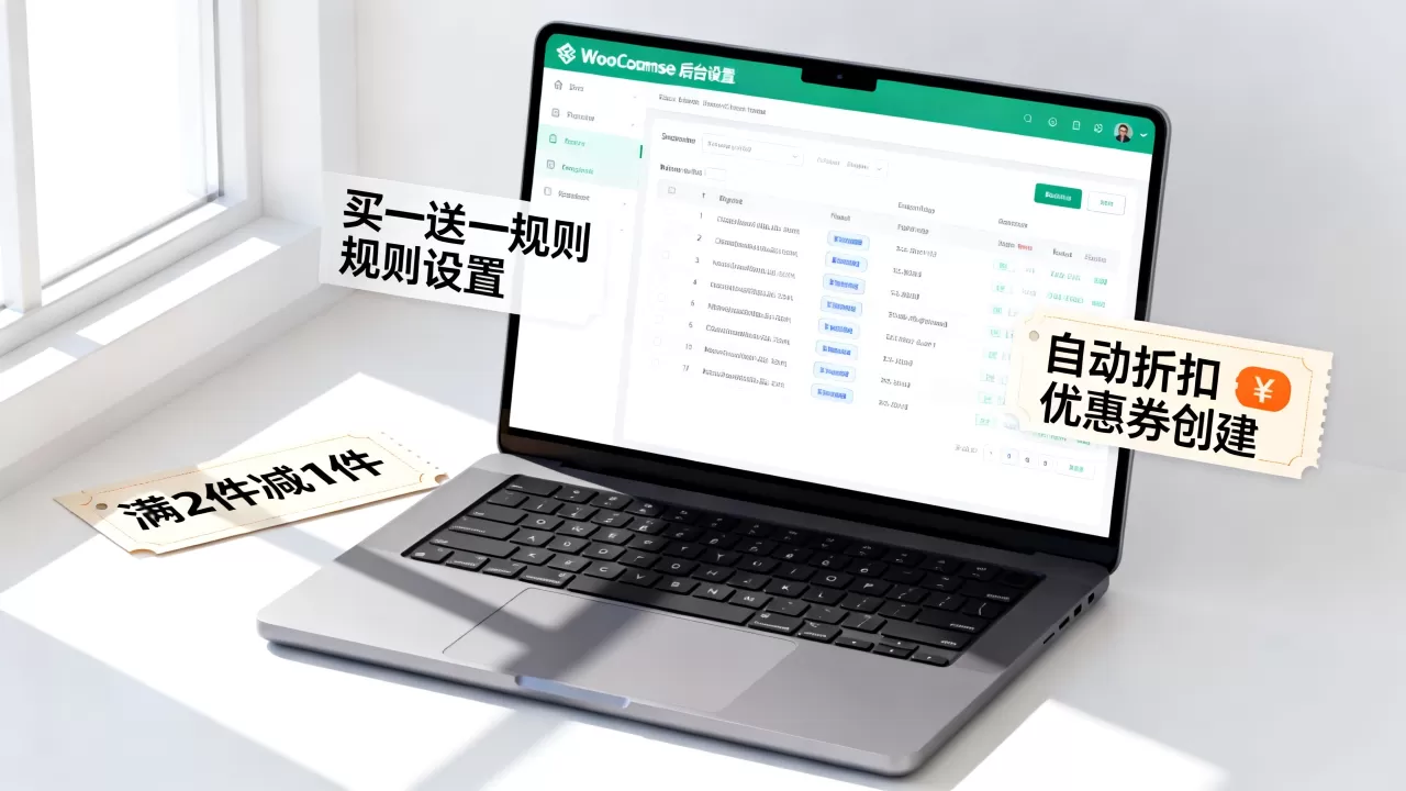 WooCommerce买一送一怎么设置?如何创建自动折扣优惠券 WooCommerce买一送一怎么设置?如何创建自动折扣优惠券
