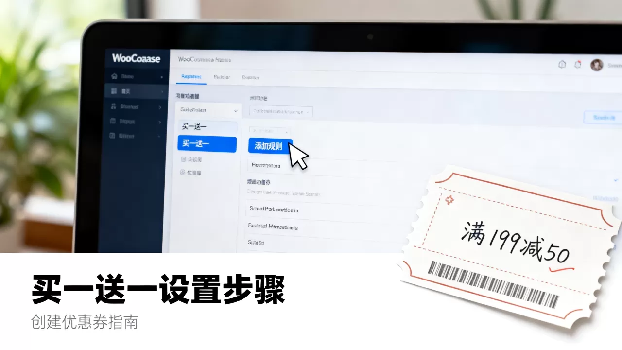 WooCommerce买一送一怎么设置?如何创建优惠券 WooCommerce买一送一怎么设置?如何创建优惠券