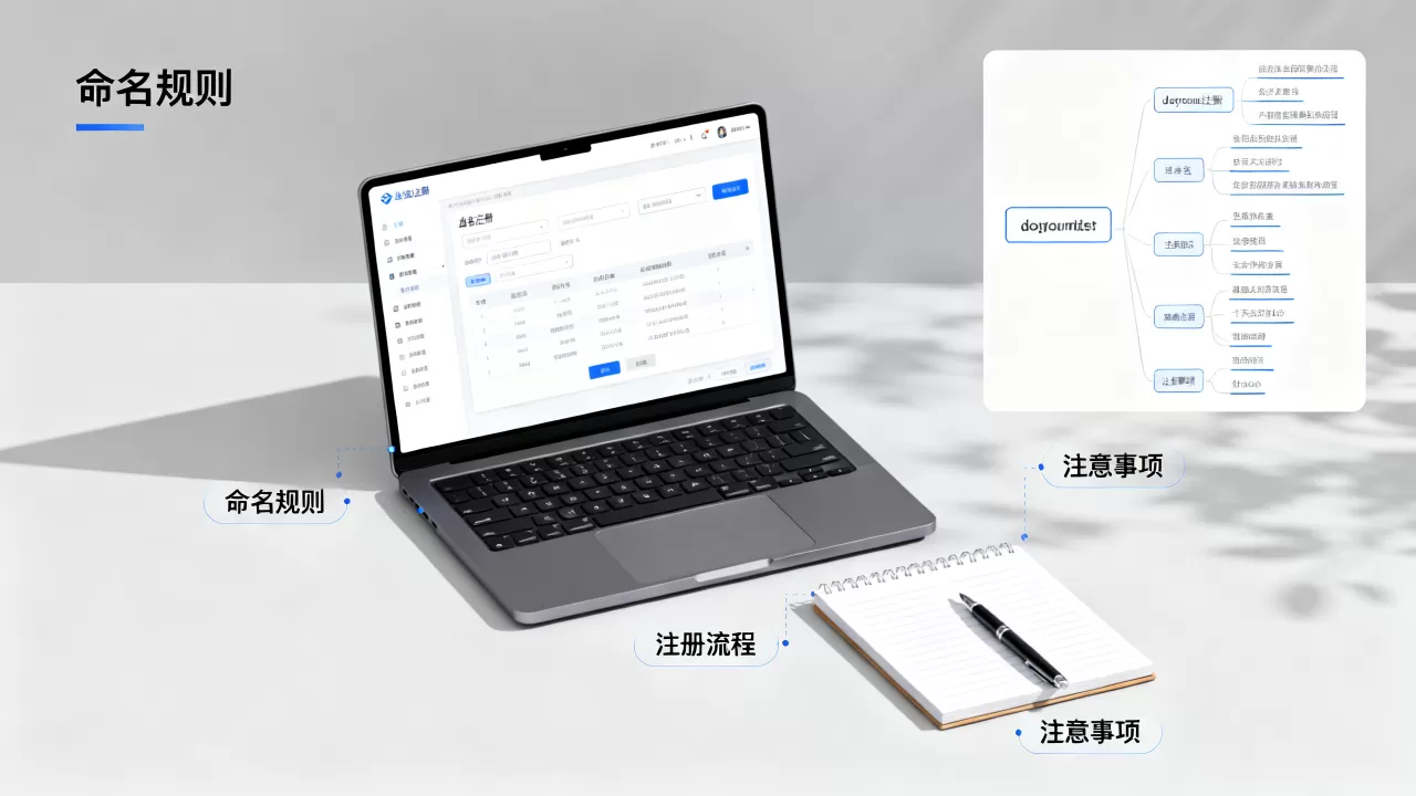 域名命名规则是什么?域名注册流程及注意事项 域名命名规则是什么?域名注册流程及注意事项