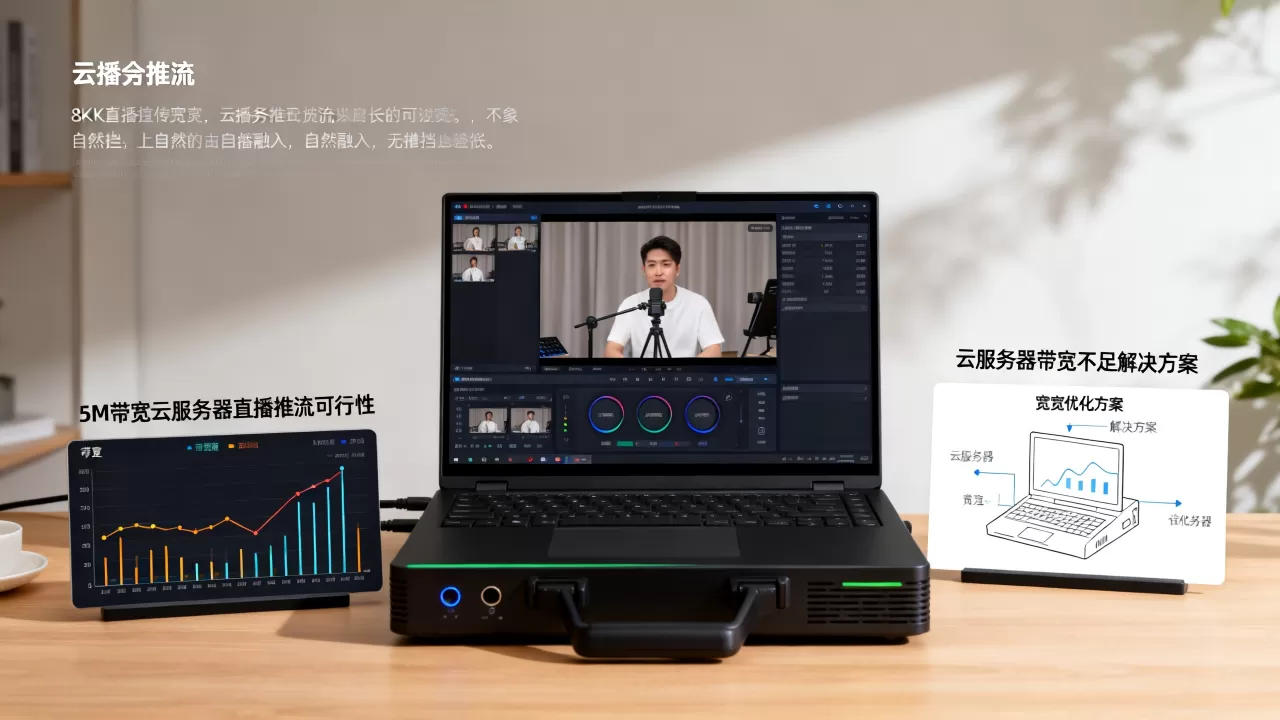 5M带宽云服务器能开直播推流吗？云服务器带宽不够怎么解决