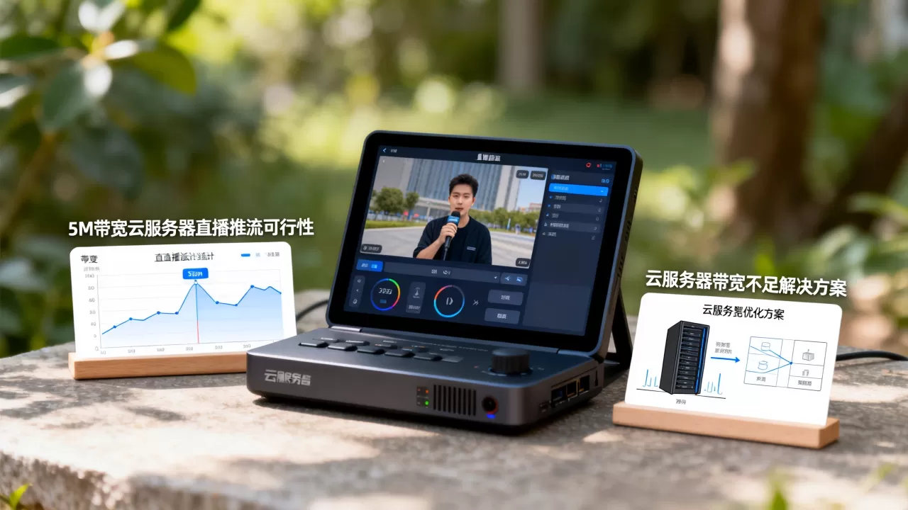 5M带宽云服务器能开直播推流吗？云服务器带宽不够怎么解决